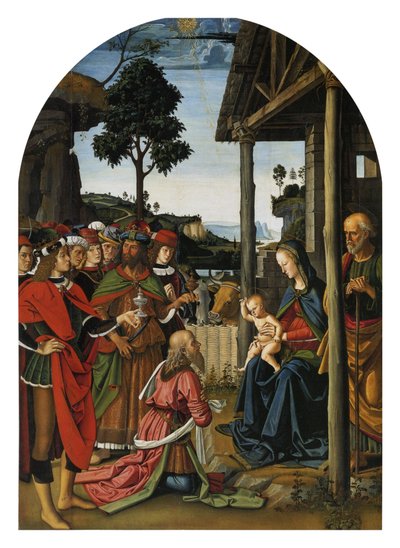 Adoration des Mages - Pietro Perugino